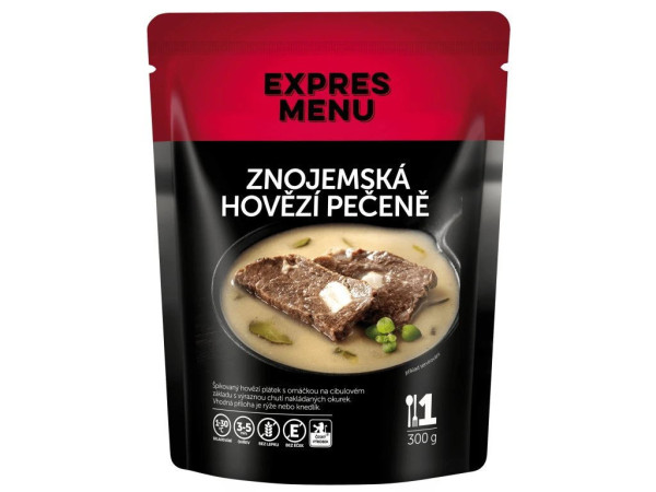 Expres Menu Znojemská hovězí pečeně - 1 porce - 300g