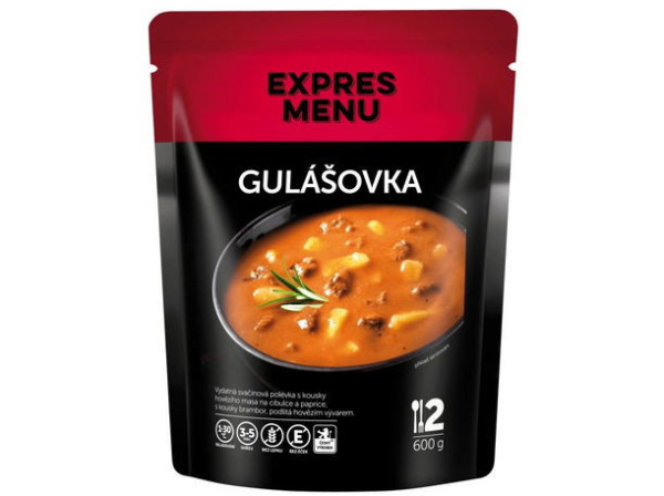 Expres Menu Gulášovka - 2 porce - 600g