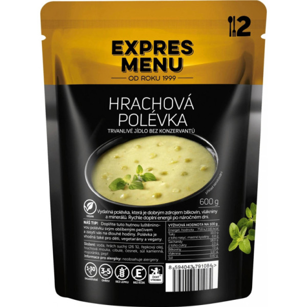 Expres Menu Hrachová polévka - 2 porce - 600g
