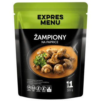 Expres Menu Žampiony na paprice - 1 porce - 300g