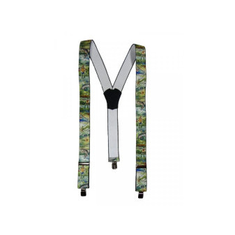 Kšandy s potiskem - Rybář model 3