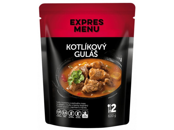 Expres Menu Kotlíkový guláš - 2 porce - 600g