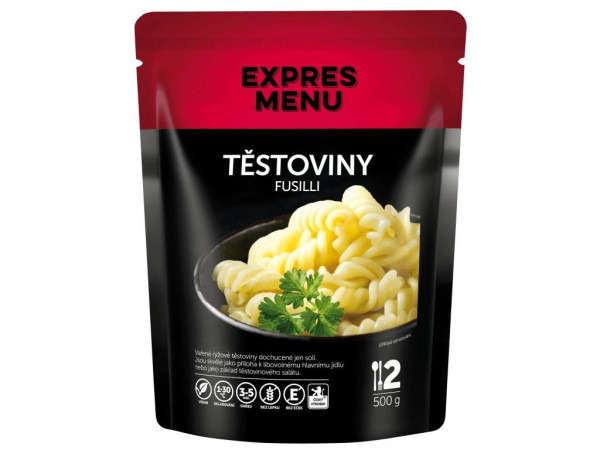 Expres Menu Těstoviny Fusili - 2 porce - 400g