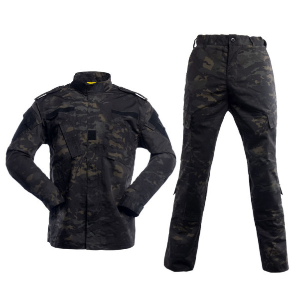 Souprava maskáčová s bundou se stojáčkem (ACU), multicam black, S, Smilodon