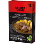 Expres Menu Hovězí guláš s opečeným bramborem - 1 porce - 300g