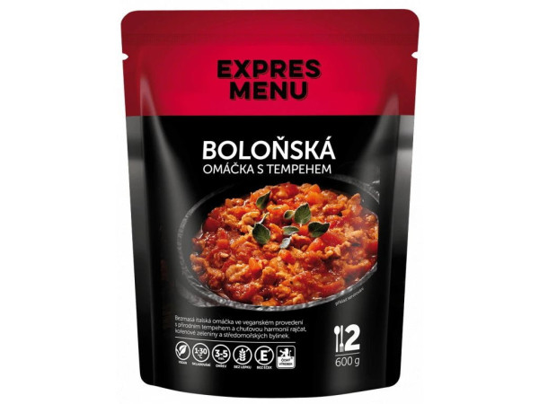 Expres Menu Boloňská omáčka s tempehem - 2 porce - 600g