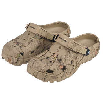 Nazouváky gumové SMILODON, béžová lesní kamufláž, 47